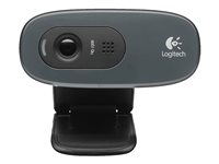 Logitech HD Webcam C270 - Webbkamera - färg - 1280 x 720 - ljud - USB 2.0 960-001063