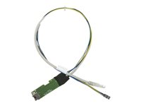 Supermicro - Nätverksförlängningskabel - RJ-45 (hane) till RJ-45 (hona) - 50 cm - CAT 5e CBL-NTWK-0587