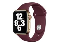 Apple 40mm Sport Band - Klockrem för smart klocka - Vanlig storlek - plommon - för Watch (38 mm, 40 mm) MYD12ZM/A