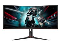 AOC Gaming CU34G2X/BK - LED-skärm - böjd - 34" CU34G2X/BK