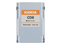 KIOXIA CD8-V Series KCD8XVUG1T60 - SSD - Mixed Use - 1600 GB - datacenter SSD - inbyggd - 2.5" - PCIe 4.0 x4 (NVMe) KCD8XVUG1T60
