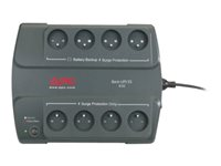 APC Back-UPS ES 400 - UPS - AC 230 V - 240 Watt - 400 VA - utgångskontakter: 8 - träkol BE400-CP