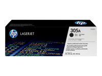 HP 305A - Svart - original - LaserJet - tonerkassett (CE410A) - för LaserJet Pro 300 color M351a, 300 color MFP M375nw, 400 color M451, 400 color MFP M475 CE410A