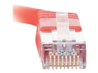 C2G Cat5e Booted Shielded (STP) Network Patch Cable - Patch-kabel - RJ-45 (hane) till RJ-45 (hane) - 1 m - STP - CAT 5e - formpressad - röd 83790