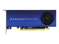 AMD Radeon Pro WX 3200 - Kundsats - grafikkort - Radeon Pro WX 3200 - 4 GB - 2 x Mini DisplayPort, DisplayPort - för Dell 3630, 3930, 5820, 7820, 7920; Precision Tower 3420, 3620 490-BFQR