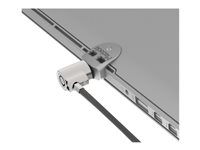 Compulocks Universal MacBook Pro Lock Slot Adapter With Keyed Cable Lock - Säkerhetssats för system - silver - för Apple MacBook Pro with Retina display 13.3" (Late 2012, Early 2013, Late 2013, Mid 2014, Early 2015) MBPRLDG01KL