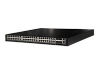 Mellanox Edgecore AS5812-54T - Switch - L3 - Administrerad - 48 x 10 Gigabit Ethernet + 6 x 40 Gigabit QSFP (upplänk) - främre till bakre luftflöde - rackmonterbar 5812-54T-O-AC-B