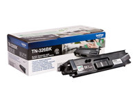 Brother TN326BK - Svart - original - tonerkassett - för Brother DCP-L8400, DCP-L8450, HL-L8250, HL-L8350, MFC-L8650, MFC-L8850 TN326BK