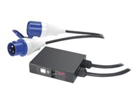 APC In-Line Current Meter AP7155B - Aktuell övervakningsenhet - AC 230 V - Ethernet 10/100, RS-232 - utgångskontakter: 1 - för P/N: AR109SH4, SCL400RMJ1U, SCL500RMI1UC, SCL500RMI1UNC, SMTL1000RMI2UC, SMTL750RMI2UC AP7155B