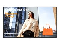 LG 43UH5F-B - 43" Diagonal klass UH5F Series LED-skärm - digital skyltning - webOS - 4K UHD (2160p) 3840 x 2160 - svart 43UH5F-B