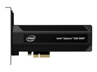 Intel Optane SSD 900P Series - Solid state drive - krypterat - 280 GB - 3D Xpoint (Optane) - inbyggd - PCIe-kort (HHHL) - PCI Express 3.0 x4 (NVMe) - 256 bitars AES SSDPED1D280GAX1