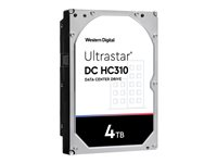 WD Ultrastar DC HC310 HUS726T4TALE6L4 - Hårddisk - 4 TB - inbyggd - 3.5" - SATA 6Gb/s - 7200 rpm - buffert: 256 MB 0B36040