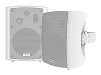 Vision SP-1800 - Högtalare - för PA-system - 50 Watt - 3-vägs - vit SP-1800