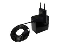 Insmat TRIDON Series Dual USB Travel Charger - Strömadapter - 12 Watt - 2.4 A (USB-C) - svart 530-9340