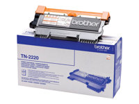 Brother TN2220 - Svart - original - tonerkassett - för Brother DCP-7060, 7065, 7070, HL-2220, 2240, 2250, 2270, MFC-7360, 7460, 7860; FAX-2840 TN2220