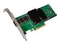 Intel Ethernet Converged Network Adapter XL710-QDA1 - Nätverksadapter - PCIe 3.0 x8 låg profil - 40 Gigabit QSFP+ x 1 XL710QDA1