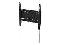 Vision VFM-W4X4 - Heavy Duty - konsol - för mediaspelare/LCD-skärm - kallvalsat stål - svart - skärmstorlek: 37"-70" - väggmonterbar VFM-W4X4