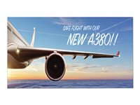 LG 55VL7F-A - 55" Diagonal klass VL7F Series LED-skärm - digital skyltning - 1080p (Full HD) 1920 x 1080 - svart 55VL7F-A