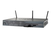 Cisco 881 Ethernet Security - Trådlös router - 4-ports-switch - 802.11b/g/n (draft 2.0) - 2,4 GHz C881W-E-K9