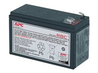 APC - UPS-batteri Bly-syra 7 Ah - svart - för P/N: CP24U12NA3-F3, CP24U12NA3-F4, CP24U12NA3-F5, CP27U13NA3-G, CP27U13NA3-S, CP27U13SC3-F RBC40