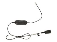 Jabra GN1210 - Headset-kabel - Snabburkoppling (hane) till RJ-9 (hane) - 80 cm 88001-96
