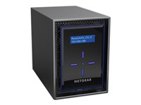 NETGEAR ReadyNAS 422 - NAS-server - 2 fack - RAID 0, 1, 5, 6, 10, JBOD - RAM 2 GB - Gigabit Ethernet - iSCSI RN42200-100NES