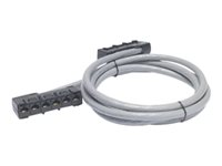 APC Data Distribution Cable - Nätverkskabel - TAA-kompatibel - RJ-45 (hona) till RJ-45 (hona) - 22.9 m - UTP - CAT 5e - grå DDCC5E-075