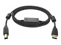 Vision Professional Premium Braided - USB-kabel - USB (hane) till USB typ B (hane) - USB 2.0 - 10 m - aktiv - braided TC 10MUSB+/HQ