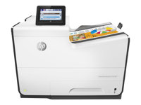 HP PageWide Enterprise Color 556dn - Skrivare - färg - Duplex - array i sidovidd - A4/Legal - 1200 x 1200 dpi - upp till 75 sidor/minut (mono)/ upp till 75 sidor/minut (färg) - kapacitet: 550 ark - USB 2.0, Gigabit LAN, USB 2.0-värd G1W46A#B19