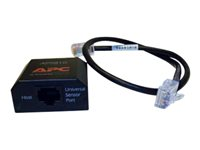 APC Dry Contact I/O Accessory - Nätverksadaptersats - svart - för P/N: SMTL1000RMI2UC, SMTL750RMI2UC, SRT1000XLJ, SRT1500XLJ, SRT2400XLJ, SRT8KXLJ AP9810