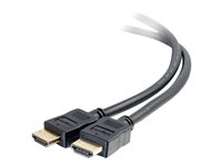 C2G 0.9m (3ft) Premium High Speed HDMI Cable with Ethernet - 4K 60Hz - HDMI-kabel - HDMI (hane) till HDMI (hane) - 91.4 cm - skärmad - svart - stöd för 4K 80981