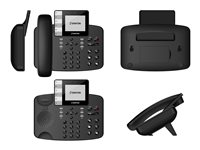 Insmat Erifon 4G PLUS DESK - Fast mobiltelefon - dual-SIM - 4G LTE - 4 GB - GSM - 240x320 pixlar - RAM 512 MB - 2 MP - svart 132-2400