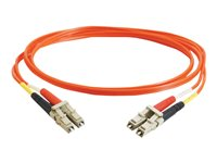 C2G LC-LC 50/125 OM2 Duplex Multimode PVC Fiber Optic Cable (LSZH) - Nätverkskabel - LC multiläge (hane) till LC multiläge (hane) - 15 m - fiberoptisk - duplex - 50/125 mikron - OM2 - halogenfri - orange 85501