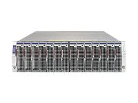 Supermicro MicroBlade MBE-314E-416 - Kan monteras i rack - 3U - upp till 14 blad - nätaggregat - hot-plug MBE-314E-416