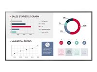 LG 86UL3G-B - 86" Diagonal klass UL3G Series LED-skärm - digital skyltning med integrerat Pro:Idiom - 4K UHD (2160p) 3840 x 2160 - mörk meteo titan 86UL3G-B