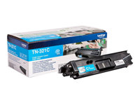 Brother TN321C - Cyan - original - tonerkassett - för Brother DCP-L8400, DCP-L8450, HL-L8250, HL-L8350, MFC-L8650, MFC-L8850 TN321C