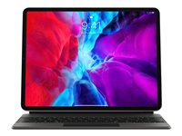 Apple Magic Keyboard - Tangentbord och foliefodral - med pekdyna - bakgrundsbelyst - Apple Smart connector - svensk - för 12.9-inch iPad Pro (3:e generationen, 4:e generation) MXQU2S/A