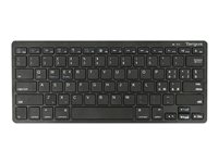 Targus KB55 Multi-Platform - Tangentbord - trådlös - Bluetooth 3.0 - italiensk - svart AKB55IT