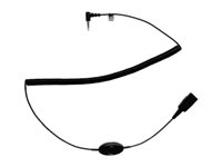 Jabra for Push-to-Talk - Headset-kabel - Snabburkoppling till 4-poligt minijack (hane) vinklad 8800-01-104