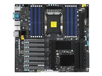 SUPERMICRO X11SPA-T - Moderkort - utökad ATX - LGA3647-P0-uttag - C621 - USB 3.1 Gen 1, USB-C Gen2, USB 3.1 Gen 2 - 10 Gigabit LAN, Gigabit LAN - inbyggda grafiken MBD-X11SPA-T-O