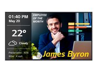 LG 43UM3DG-B - 43" Diagonal klass UM3DG Series LED-skärm - digital skyltning - 4K UHD (2160p) 3840 x 2160 - svart 43UM3DG-B