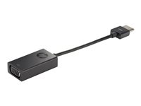 HP HDMI to VGA Display Adapter - Videokort - HD-15 (VGA) (hona) till HDMI (hane) - för HP 240 G8, 24X G7, 25X G8; Chromebox Enterprise G3, G3; Pro c645; ProBook 440 G8, 635 H4F02AA