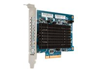 HP Z Turbo Drive Dual Pro - Gränssnittsadapter - M.2 - PCIe 3.0 x4 - för Workstation Z4 G4, Z6 G4, Z8 G4; ZCentral 4R Workstation 4YF59AA