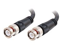 C2G - Videokabel - BNC (hane) till BNC (hane) - 1 m - dubbelt skärmad koaxial 80365
