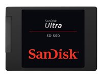 SanDisk Ultra 3D - Solid state drive - 1 TB - inbyggd - 2.5" - SATA 6Gb/s SDSSDH3-1T00-G25