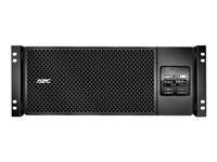 APC Smart-UPS SRT 6000VA RM - UPS (kan monteras i rack) - AC 230 V - 6000 Watt - 6000 VA - Ethernet 10/100, USB - utgångskontakter: 13 - 4U - svart - för P/N: AR3100W, AR3103SP, AR3105W, AR3106SP, AR3155W, AR3305W, AR3355SP, AR3355W, NBWL0356A SRT6KRMXLI-6W