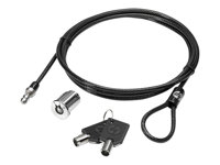 HP Docking Station Cable Lock - Lås för säkerhetskabel - för EliteBook 735 G6, 745 G6, 840 G6; ProBook 640 G5, 650 G5; ZBook Firefly 14 G7, 15 G7 AU656AA#AC3