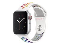 Apple 40mm Nike Sport Band - Pride Edition - klockrem för smart klocka - Normal - stolthet - demo - för Watch (38 mm, 40 mm) 3H117ZM/A