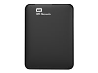 WD Elements Portable WDBUZG0010BBK - Hårddisk - 1 TB - extern (portabel) - USB 3.0 WDBUZG0010BBK-WESN