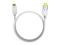 VISION Techconnect - Videokort - DisplayPort (hane) till HDMI (hane) - 1 m - vit TC 1MDPHDMI4K